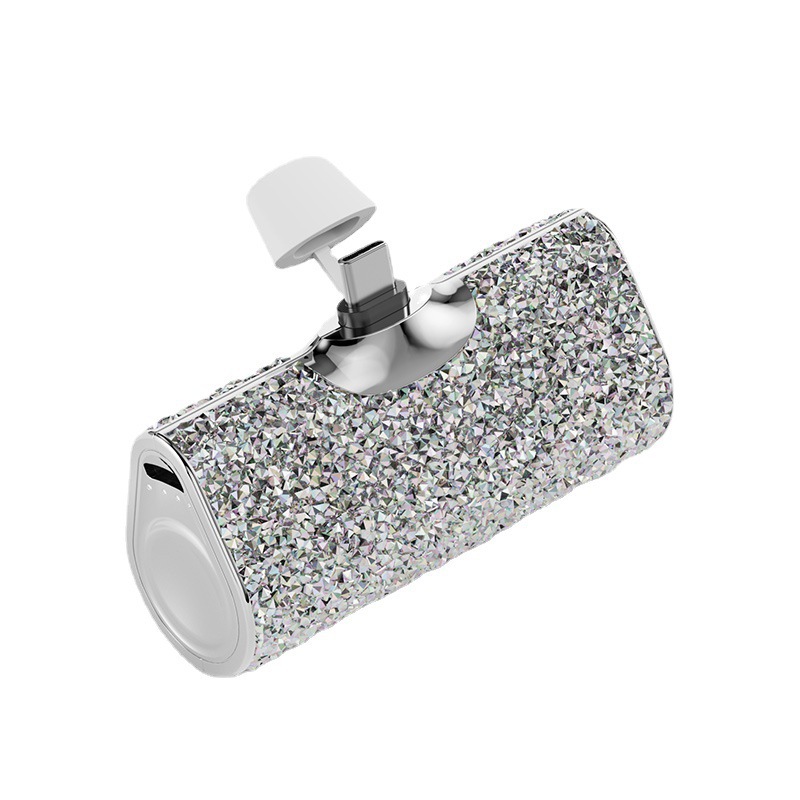 Power Bank Silver Diamond