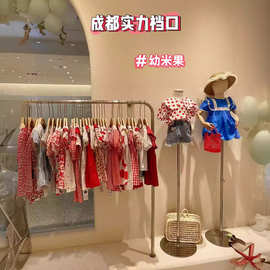 女童夏季衣服 儿童连衣裙短袖套装 品牌童装 专卖店工厂货源 韩版