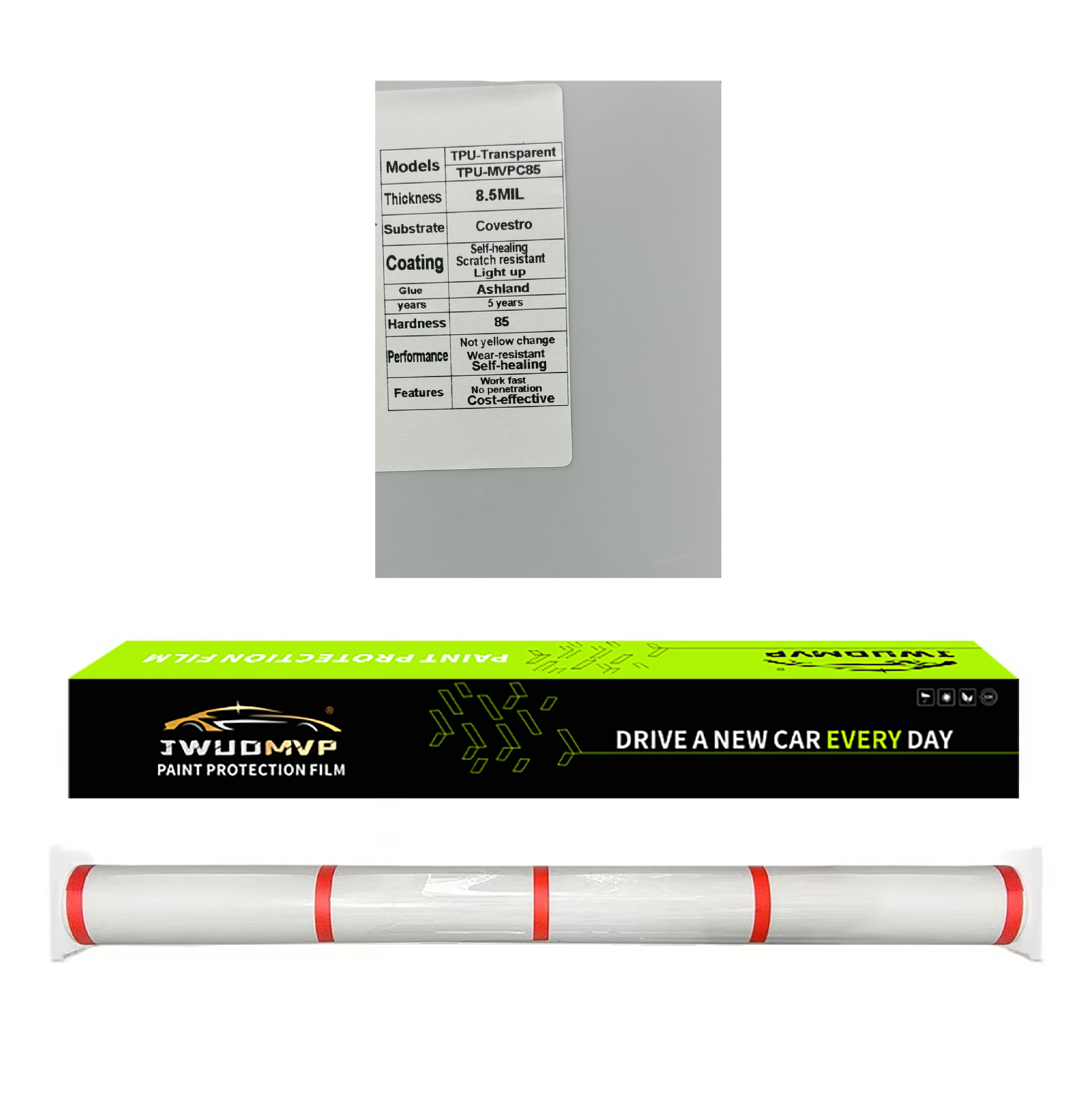 JWUDMVP – Car Paint Protection Car paint protective film - tpu-85milcovestro-tpu-ppf-paint-protection-film