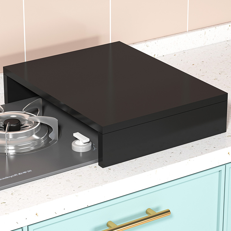 灶台置物架家用電磁爐灶台架子廚房燃氣灶台架托鍋架煤氣罩遮擋板