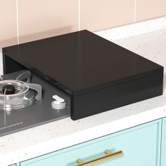 灶台置物架家用電磁爐灶台架子廚房燃氣灶台架托鍋架煤氣罩遮擋板