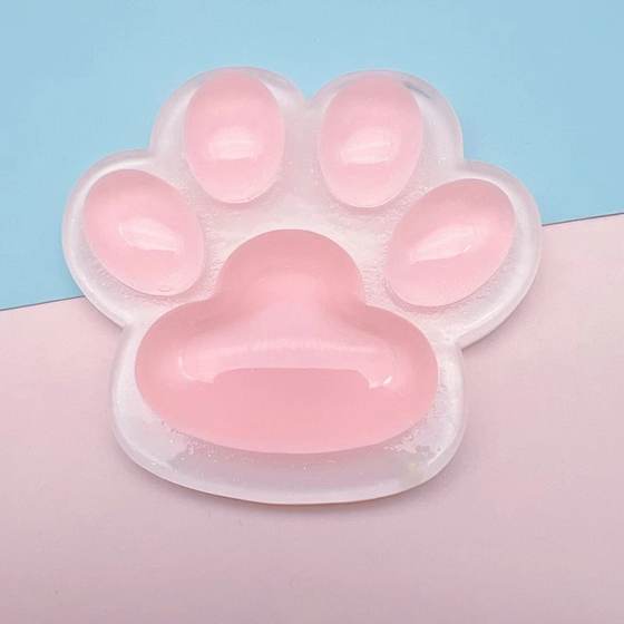 Factory Direct Supply Luminous Big Cat Claw diy Cream Glue Mobile Phone Case Refrigerator Magnet Decorative Material Hairpin Patch Resin