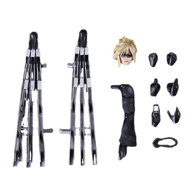 酔終ファンタジーPA改クロードフェンリル狼バイクフィギュアフィギュア人形玩具|undefined