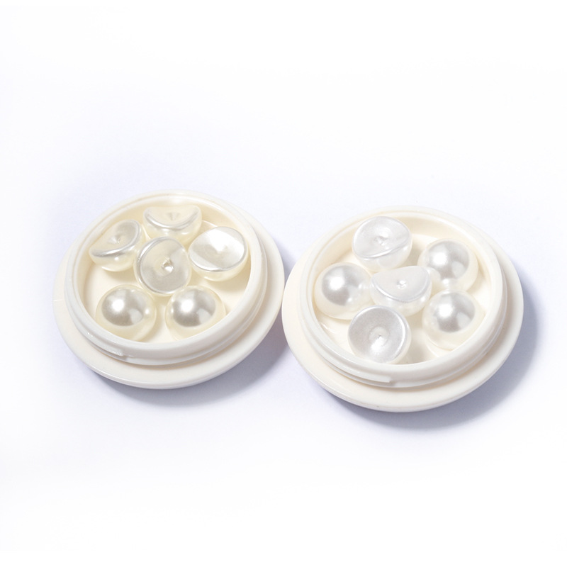 Japanese white three dimensional nail decoration pearl