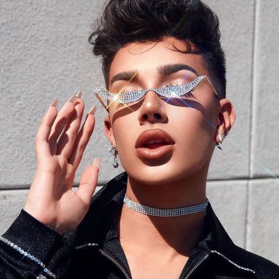 Rhinestone europeo y americano gafas marco plegable decoraciones hip hop metal gafas marco femenino gafas marco