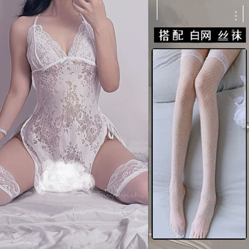 + 흰색 메쉬 양말