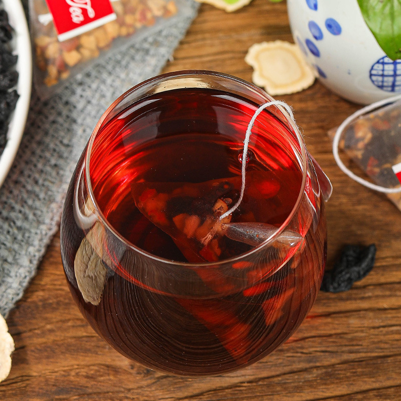高麗人参五宝茶 グルコツボンとクコ茶 三角ティーバッグ 250g/袋 組み合わせ茶 工場直販 卸売配送|undefined
