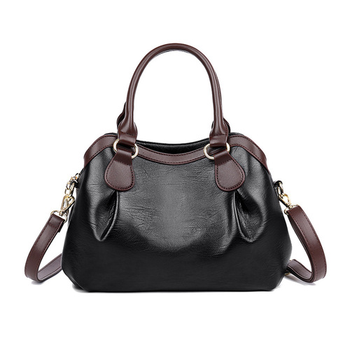 Bags  new cross-border bags retro multi-layer casual tote large capacity middle-aged women's bag crossbody handbag