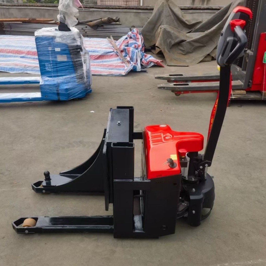 3吨步行式A字架电动牵引车纺织机场牵引头钩托车行李转运电瓶拖头