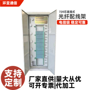 720 core cabinet optical fiber wiring cabinet customized OEM cabinet full with half with SC optical cable wiring cabinet in-line ODF