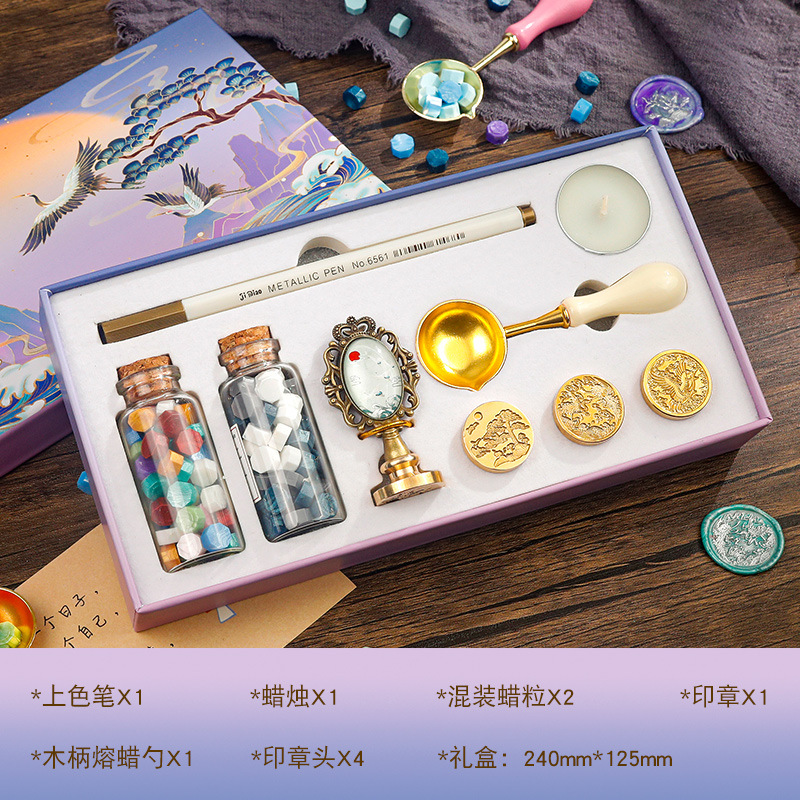 Tienda cultural y creativa Puzzle Astronaut Fire Paint Set Caja de regalo Juguetes prácticos para estudiantes de primaria y secundaria Regalo de cumpleaños creativo