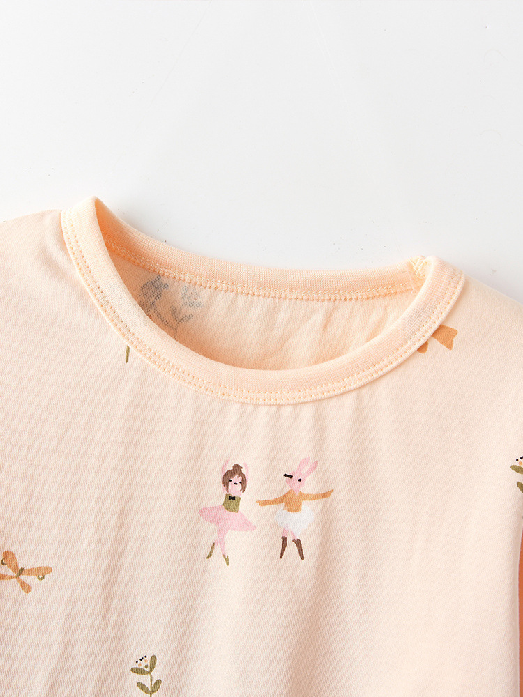 Malweez transfronterizo ropa doméstica de niñas otoño y invierno nuevo conjunto de niños europeos y estadounidenses encantador conjunto de niñas dos piezas