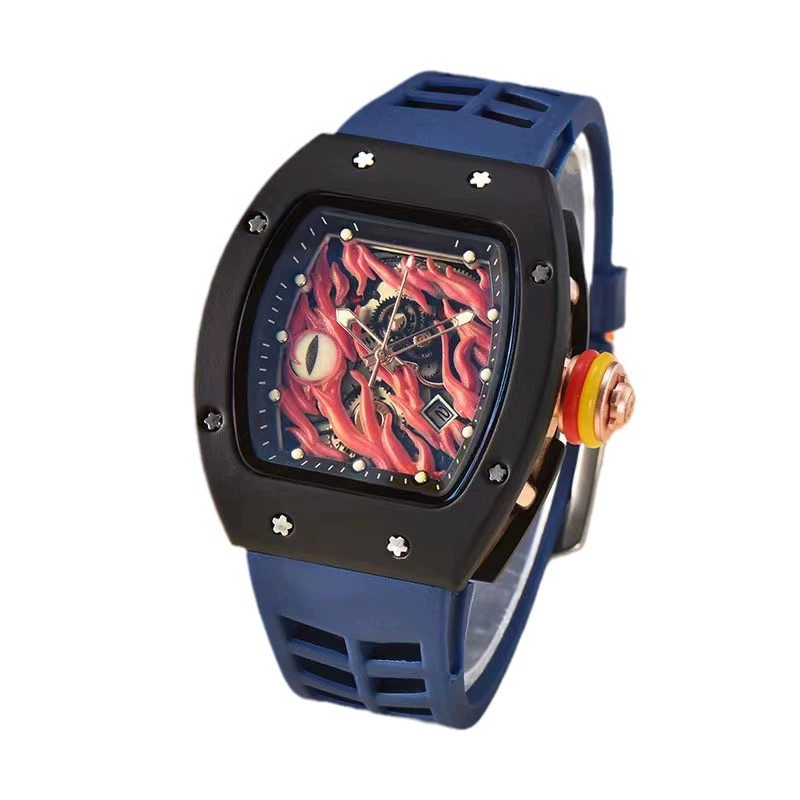 Mechanical glowing bike cassette, waterproof trend watch, universal quartz watches for men and women