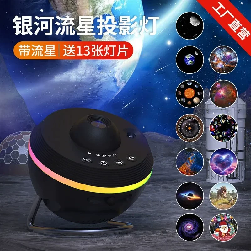 Source factory Space Ball HD Milky Way Projective Light bedroom dynamic pattern 13 Zhang Feilin tablet meteor focus lamp