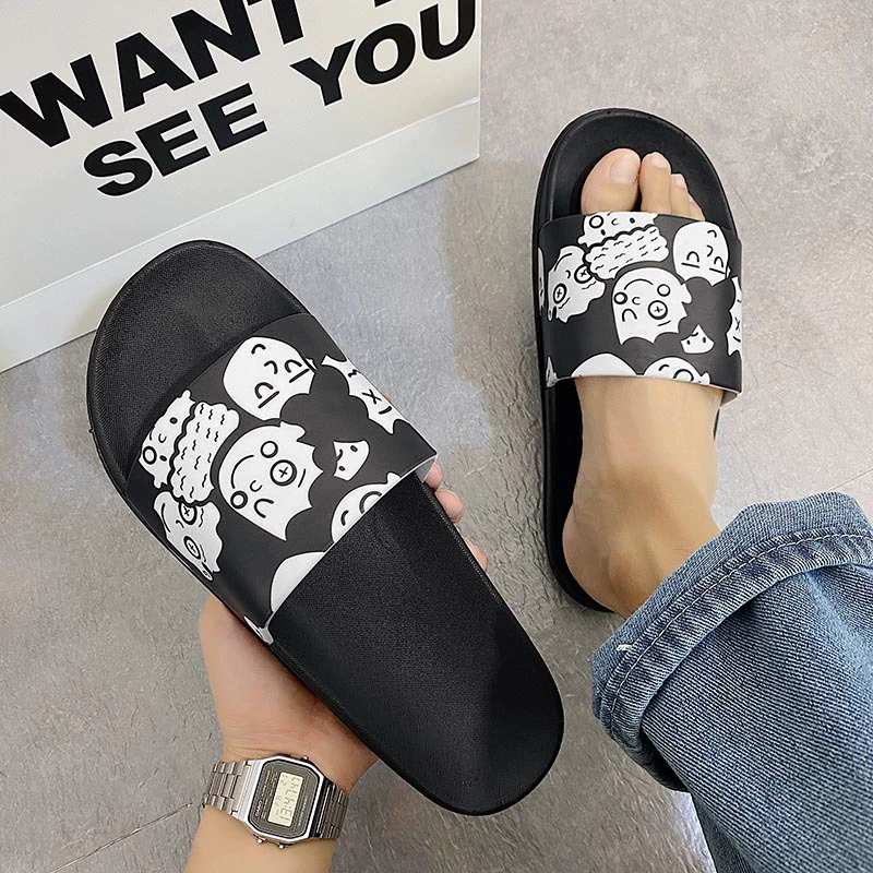 2021 новые тапочки женские летние модные верхняя одежда тапочки в Корейском стиле персонализированные домашние уличные пляжные сандалии для пары