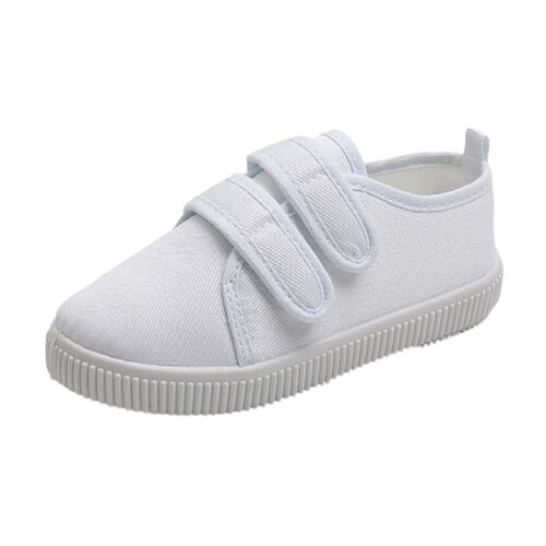 Spring New Children's Performance Canvas Shoes Indoor Dance Shoes for Kindergarten Unisex Magic Paste