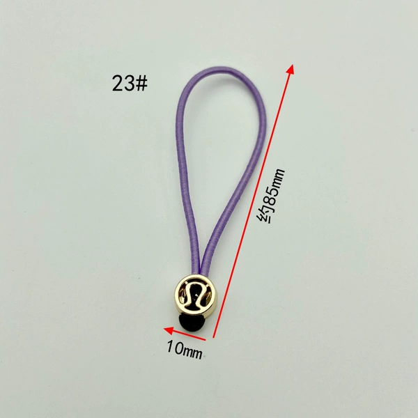 23# gold head light purple rope (piece)