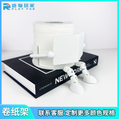 跨境新款 Toilet Paper Holder 卫生纸伙伴纸巾架装饰3D打印摆件