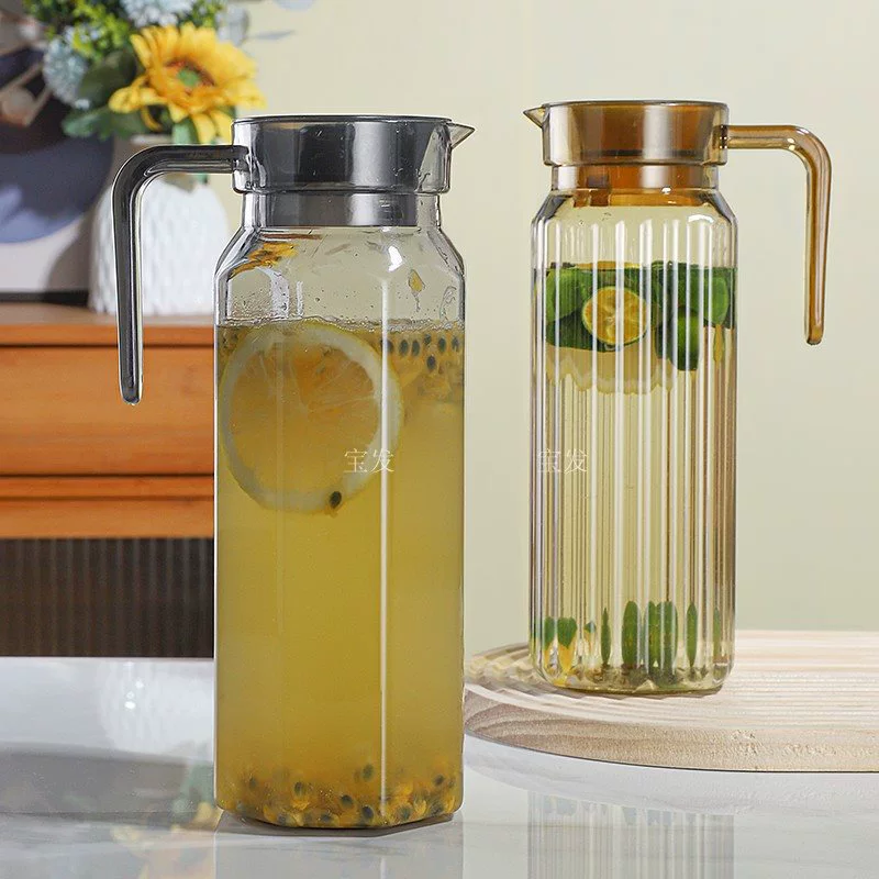 Acrylic plastic capacious teapot for living room, PC-plastic