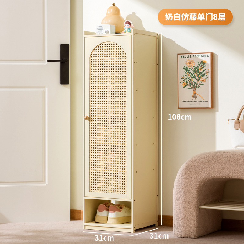 鞋柜家用门口2025新款分层隔板小窄入户门收纳柜出租屋经济型鞋架|undefined