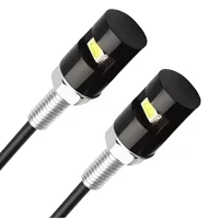 Автомобильный светодиодный фонарь номерного знака 5630 1SMD мотоцикл светодиодный фонарь номерного знака светодиодный фонарь для номерного знака Eagle Eye Light