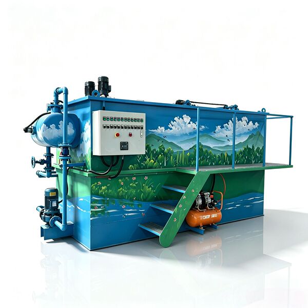 Air flotation machine sewage treatment equipment dissolved air air…
