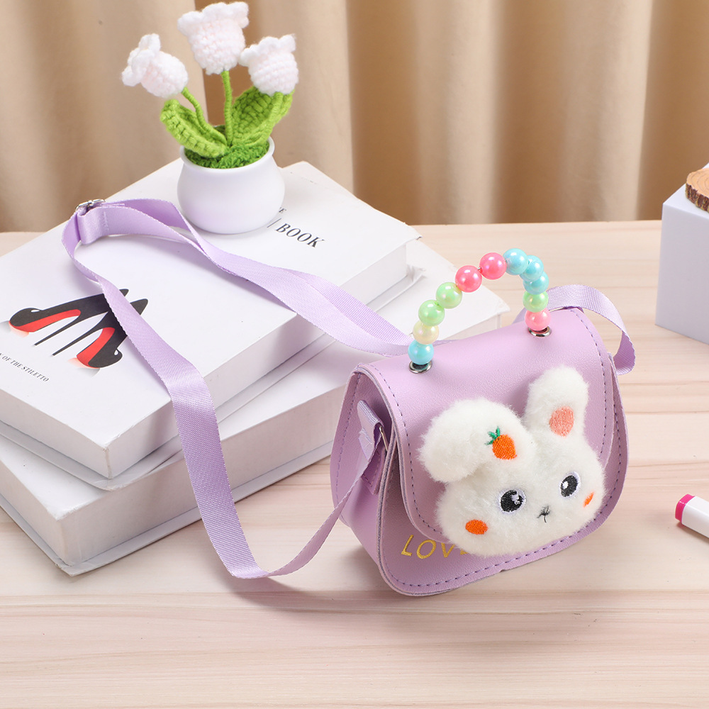 Nuevo monedero para niños Moda linda bandolera Aisha Little Princess Pearl Monedero portátil al por mayor