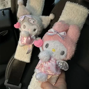 Coolomi Avtomobil Təhlükəsizlik Kəməri Çiyin Qoruyucu Şirin Qız Aksesuarları