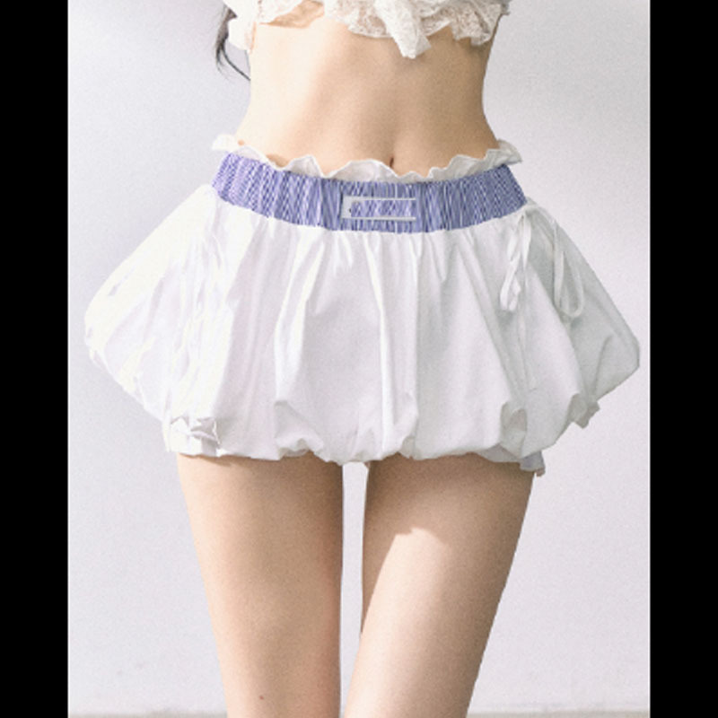 法式韩系氛围感斜肩辣妹恤女夏收腰显瘦设计感高级通勤衬衫上衣|undefined