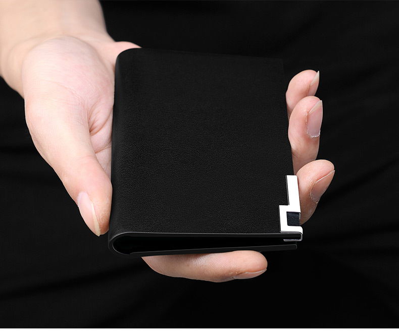 Ví card holder nam da thật siêu mỏng mini đựng thẻ lái xe thẻ ngân hàng thẻ tín dụng Emperor Paul chi tiết 16