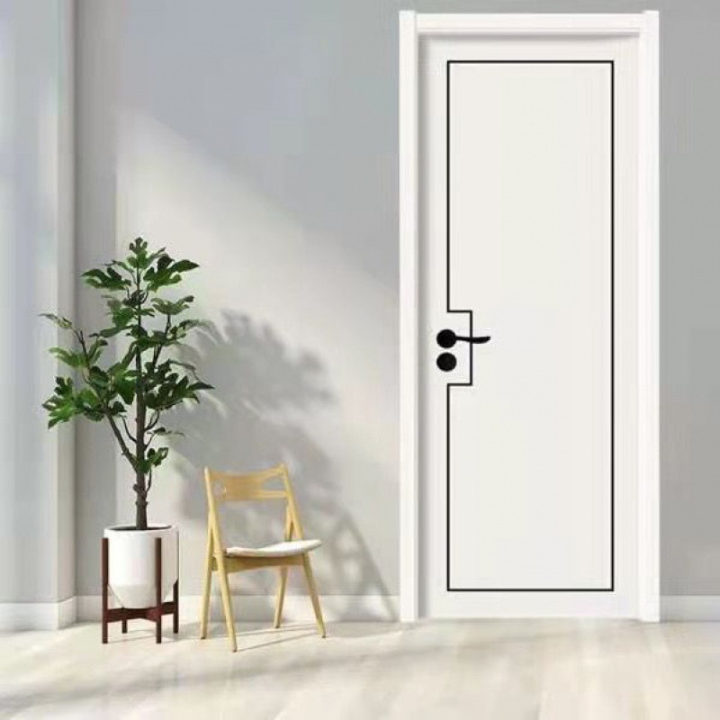 Wooden doors Solid wood doors Composite doors engineering household Assemble Paint Paint Light extravagance Simplicity Manufactor kindergarten