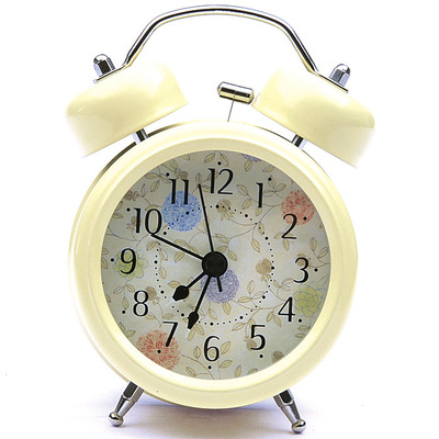 South Korean exports Fashion painting Mute originality Lovely 3 Lazy man alarm clock