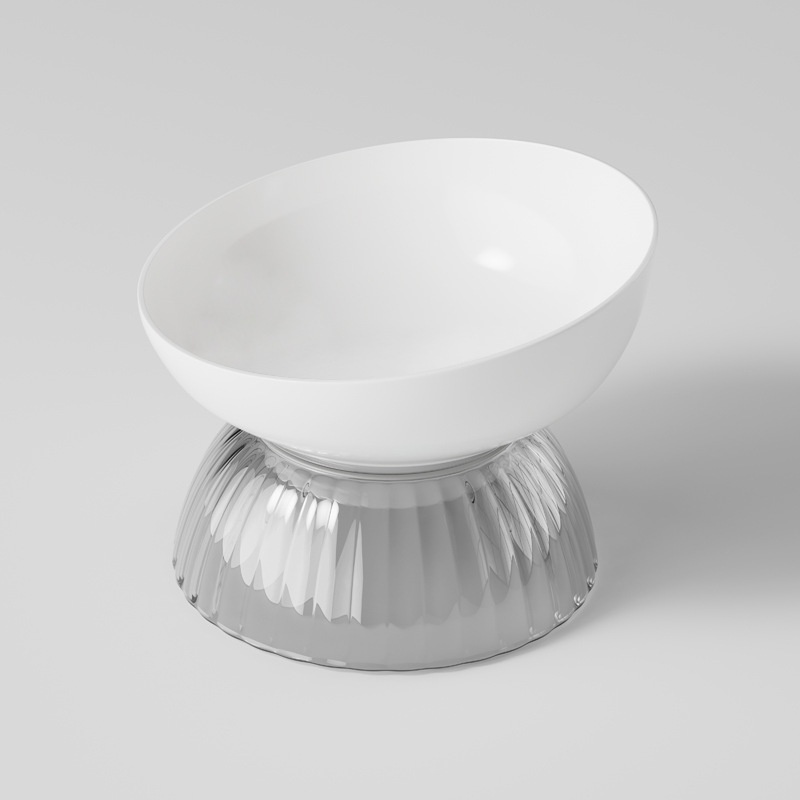 Tazón de gato de cerámica tazón de comida para gatos tazón oblicuo tazón de comida tazón de arroz tazón de gato tazón de perro Copa no es fácil de derribar suministros para mascotas