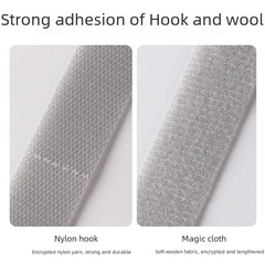 Magic tape straps wholesale back-to-back hand-torn breakable hole-free headphone cable data cable tie cable organizer