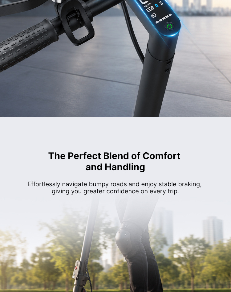 Electric scooter for adults, long range, front shock absorption, foldable, e-scooter, direct shipment from overseas warehouse