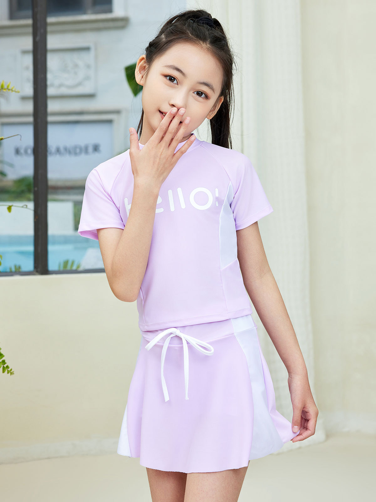 trajes de baño de niñas de verano 2024 nuevas niñas vestidos de baño de verano de entrenamiento deportivo para niños pequeños y medianos trajes de baño