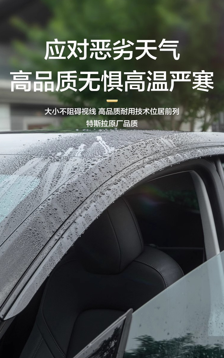 Suitable for Deep Blue S07 car window rain guards, modified exterior accessories, S07 rain guards, available for dropshipping