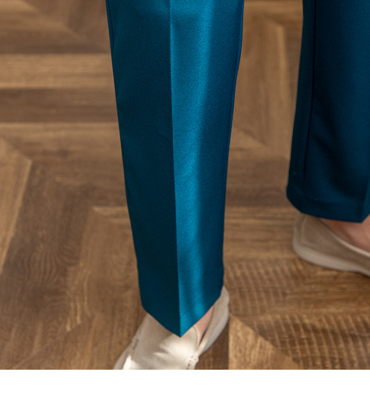 British Men's Anti-wrinkle Suit Pants - Versatile Retro Trousers_voghion.com