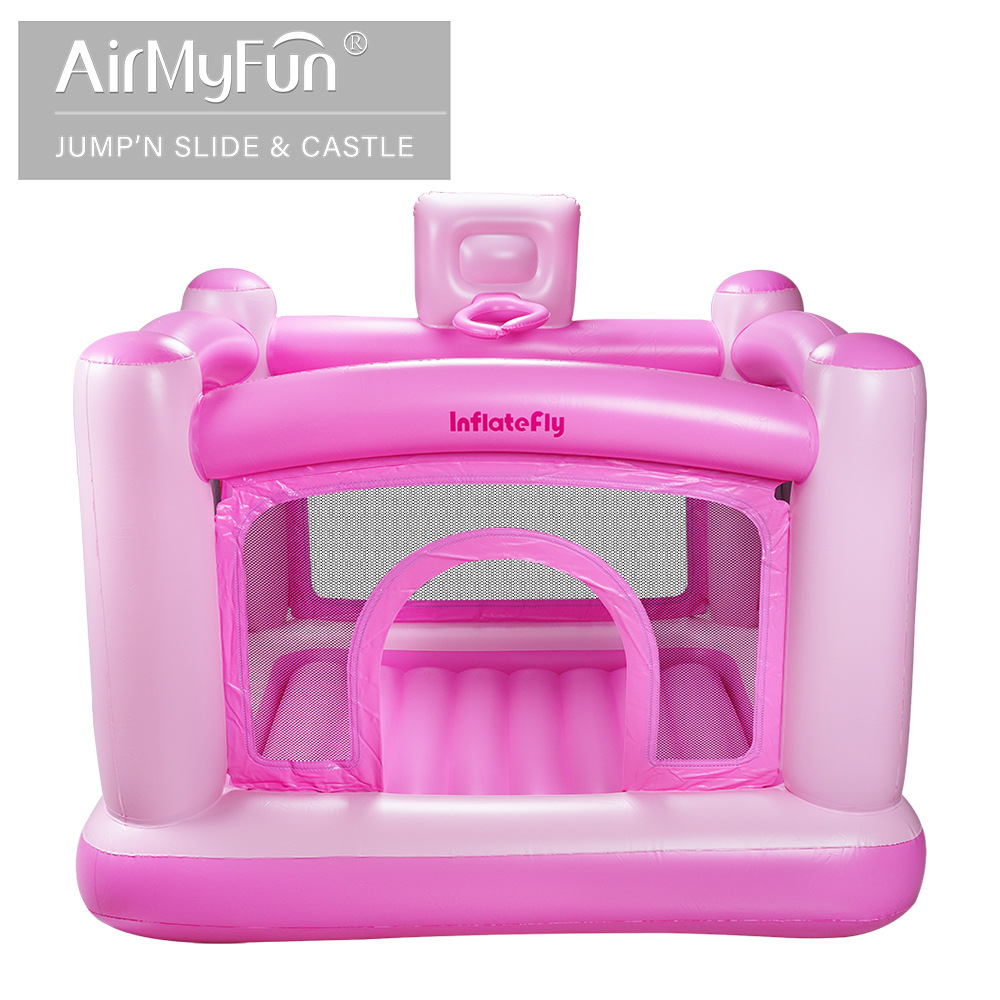 AMF niños pequeños castillo infláble interior y exterior PVC infláble infláble slide para niños castillo doméstico