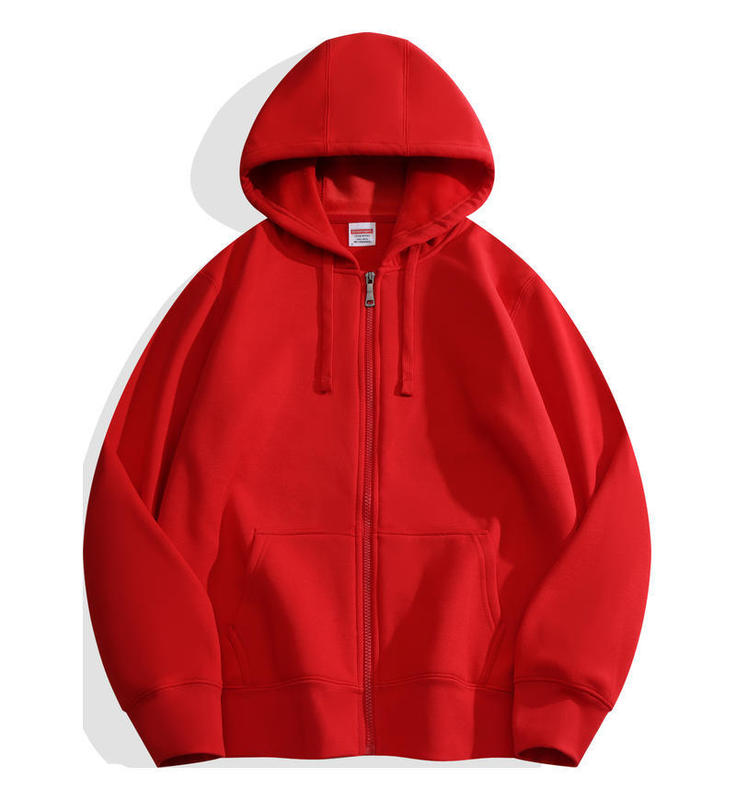 圆领卫衣定制logo加绒拉链开衫工作服团体套头连帽刺绣聚会服工装|undefined