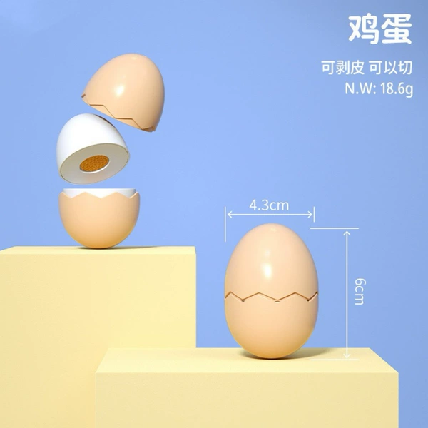 Peeling egg
