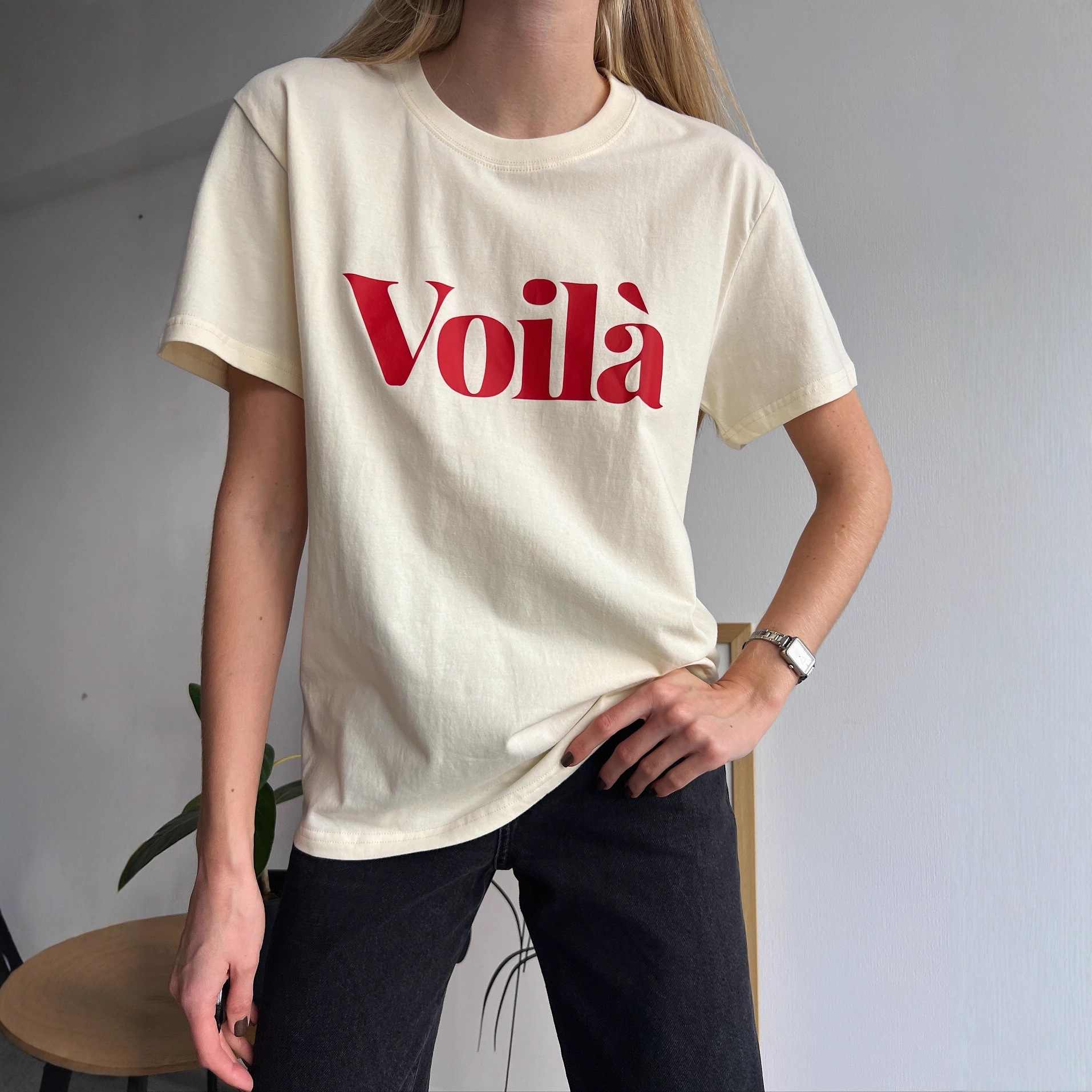 欧美2026新款修身显瘦圆领套头短袖上衣女春季ins风潮牌辣妹T恤女