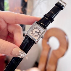 対外貿易クロスボーダー2024林志玲同金戴卓維納小方表ドリルリング角型子牛ベルト二針半女