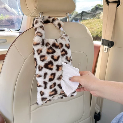 Car tissue box/set, Print Car Tissue Box Plush