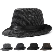 跨境专供秋冬季大版礼帽欧美爵士帽舞台表演帽休闲帽时装帽子