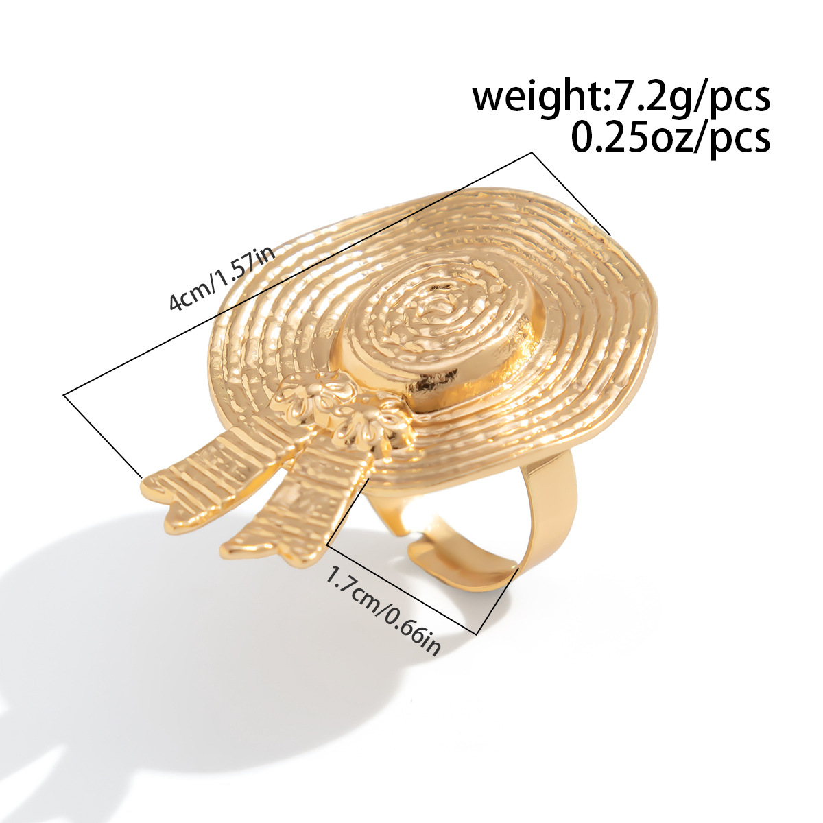 10g Weight Rings Classification Adjustable Ring Size 1 Piece Quantity Holiday Occasion Imitation Pearl, Alloy Material Waves, Flower Pattern 2025 Spring and Summer Season Women's Gender Plating Design Glam, Exaggerated Style Glam Exaggerated Waves Flower Imitation Pearl Alloy Plating Women's Rings 无