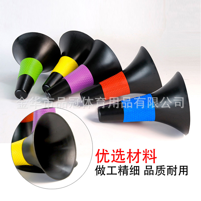 Barril de bocina de baloncesto Tubo de bocina de 23 cm Señales de entrenamiento de fútbol de baloncesto Tubo de bocina de entrenamiento de baloncesto