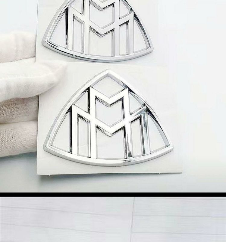 Mercedes-Benz Maybach emblem stickers, Maybach side decals, Mercedes-Benz, Maybach rear decals