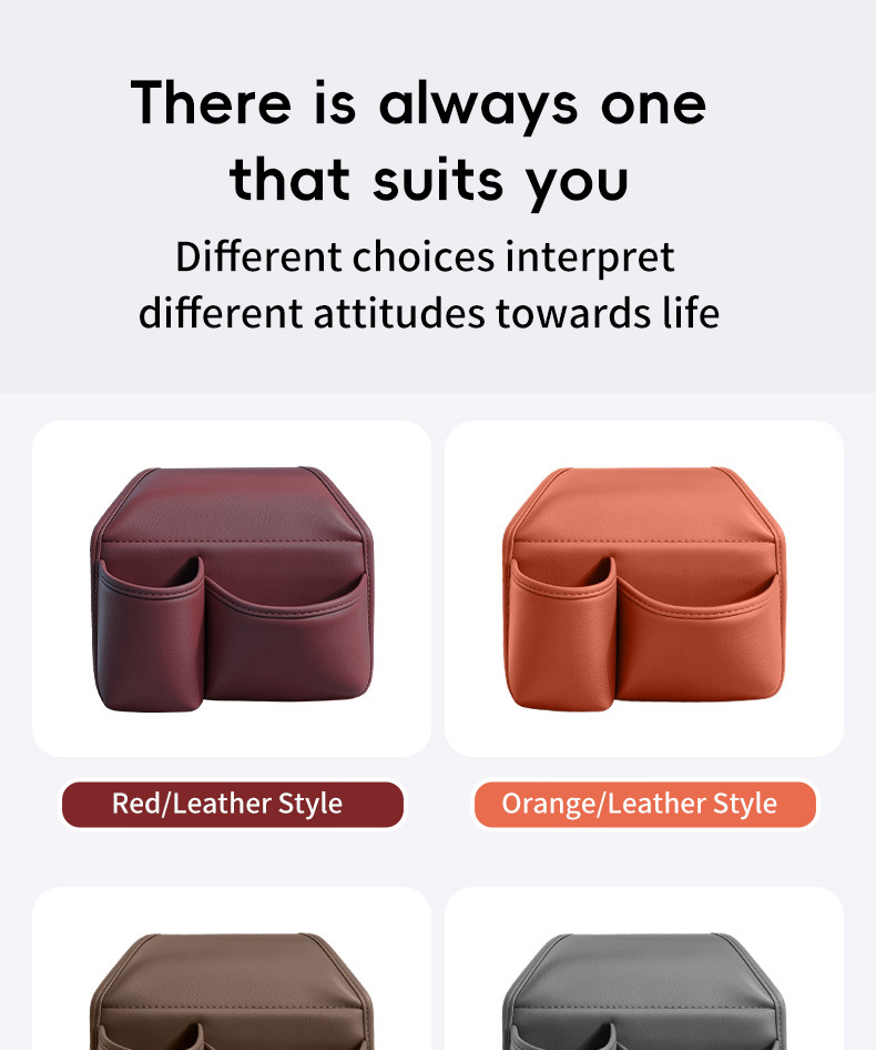 Cross-border car cup holder storage box, car storage bag, cup holder, phone holder, side storage box, multifunctional