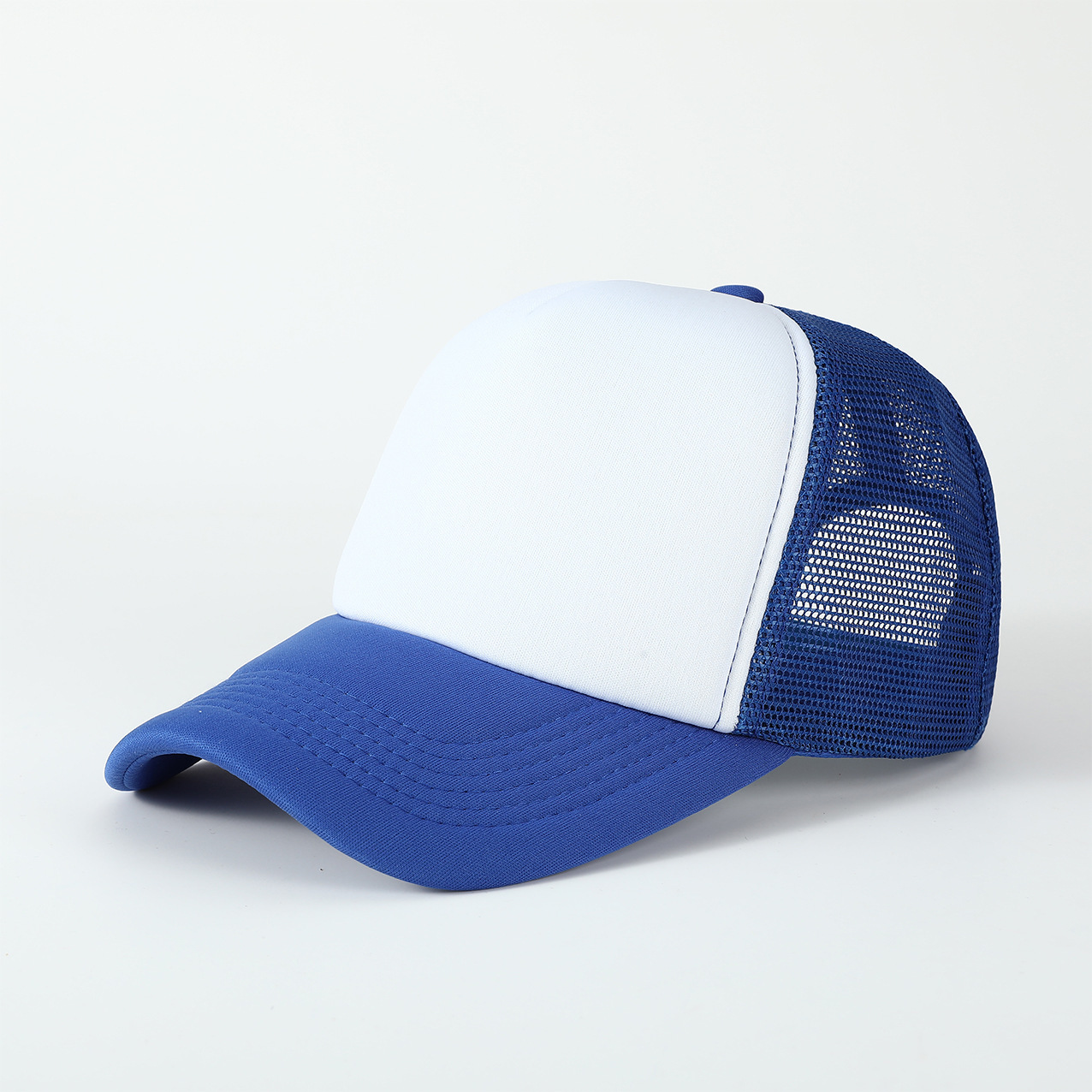 Gorra de red de esponja, gorra de conductor de camión, gorra de camión de techo alto, protector solar todo fósforo para hombre, gorra de béisbol, gorra publicitaria, gorra de red